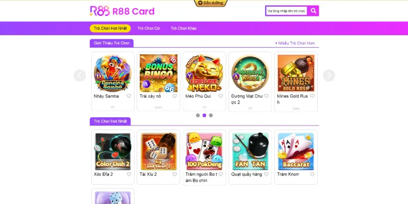 sảnh R88 Game bài Hello88